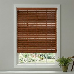 Motorized 2 Inch Real Wood Blinds