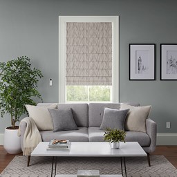 Alternate image for Motorized Roman Shades