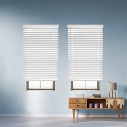 Alternate image for 2 Inch Cordless Faux Wood Blinds