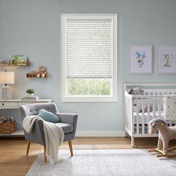 Alternate image for Cordless S-Curve 2 Inch Faux Wood Vinyl Blinds