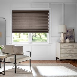 Alternate image for Motorized Roman Shades