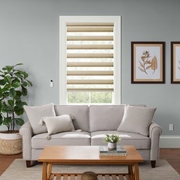 Alternate image for Motorized Zebra Shades