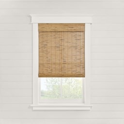 Alternate image for Motorized Woven Wood Shades