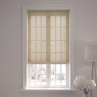 Motorized Cellular Shade with Removable Bottom Rail Battery