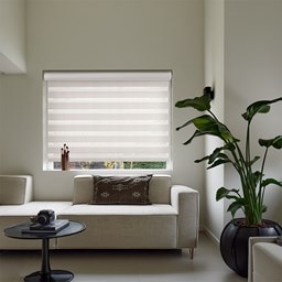 Alternate image for Motorized Zebra Shades