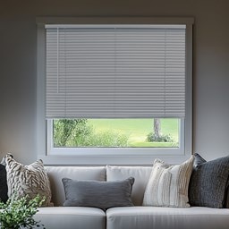 Value 1 Inch Room Darkening Vinyl Mini Blinds