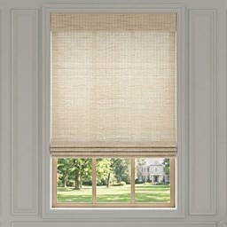 Motorized Natural Woven Shades
