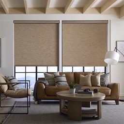 Alternate image for No Drill Light Filtering Roller Shades