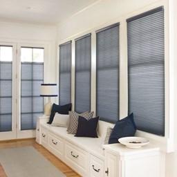 Alternate image for Motorized Light Filtering Cellular Shades