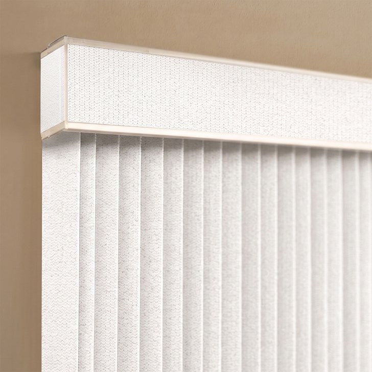 Color: Amalfi Snow; Valance: DesignLine; Corner Style: Tailored Square Edge
