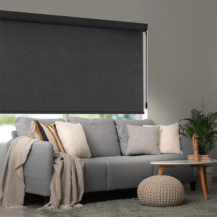 Color: Seville Shale; Lift: Motorized Wand