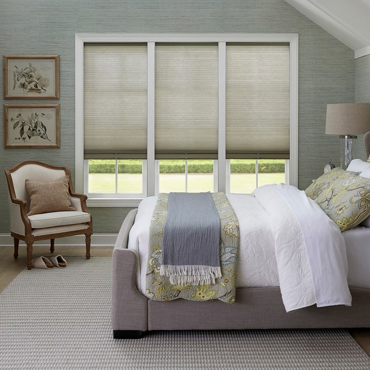 Color: Designer Textures Rosemary; Lift: Motorized Day/Night